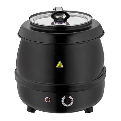  CB10 Çorba Kazanı, 9 L, Siyah