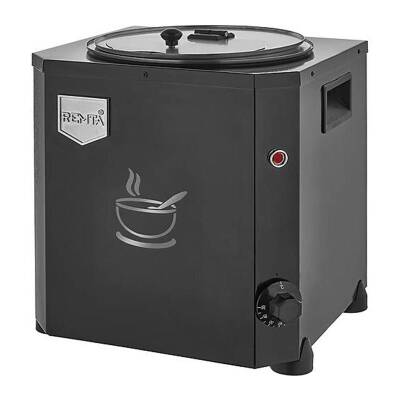 CB18 Jumbo Model Çorba Isıtıcısı, 9 L, Siyah