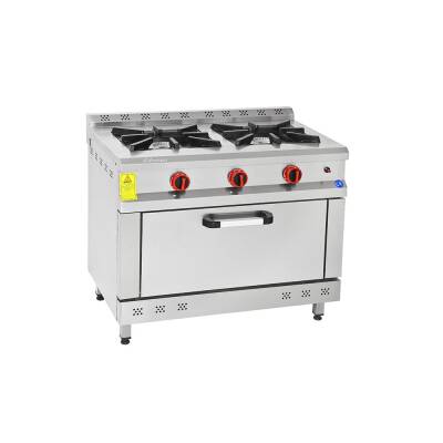 HMK-KZG1060 GAZLI KUZİNE DOĞALGAZLI CE 100*60*85 2+1 FIRIN