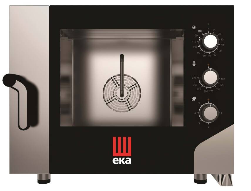 EKA MILLENNIAL SERİSİ ELEKTRİKLİ KONVEKSİYON NEMLENDİRMELİ FIRIN ELEKTROMEKANİK KONTROL - MKF 464 S - 1