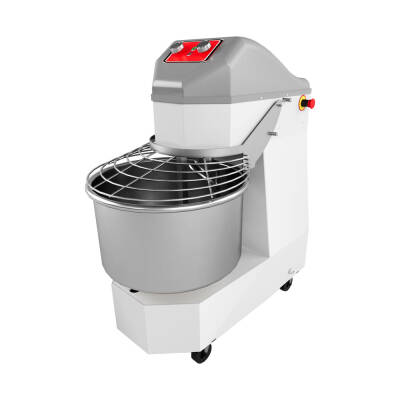 EMPERO Tek Devirli Spiral Hamur Yoğurma Makineleri (Tekerlekli) 50 LT SH.06