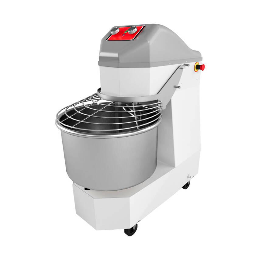 EMPERO Tek Devirli Spiral Hamur Yoğurma Makineleri (Tekerlekli) 50 LT SH.06 - 1