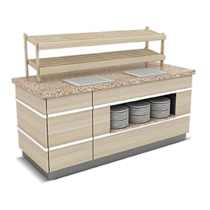 Empero Galata Ekmek Servis Ünitesi, 200x90x90/150 cm  : 119.GLT.ESU.06 - 1