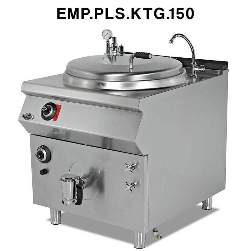 EMPERO Gazlı Kaynatma Tenceresi - İndirekt EMP.PLS.KTG.150 - 1