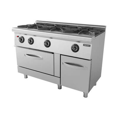 EMPERO Gazlı Ocak 3 Brülörlü-Kuzineli EMP.6KG031