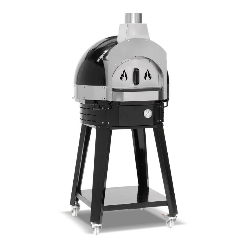 EMPERO Odunlu Taş Tabanlı Pizza Fırını EMP.SPO.H-70-W - 1