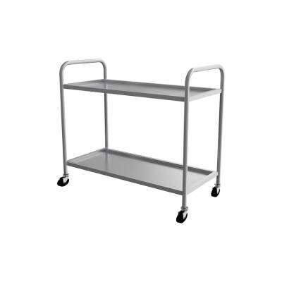 EMPERO Paslanmaz Servis Arabası 2 Katlı EMP.2.SV.02