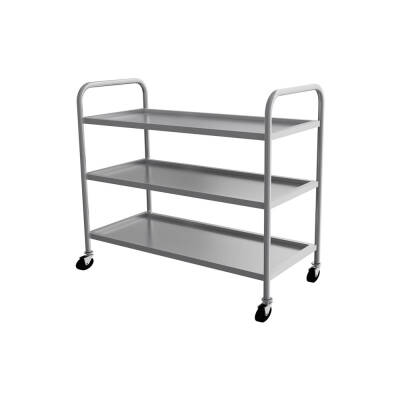 EMPERO Paslanmaz Servis Arabası 3 Katlı EMP.2.SV.03