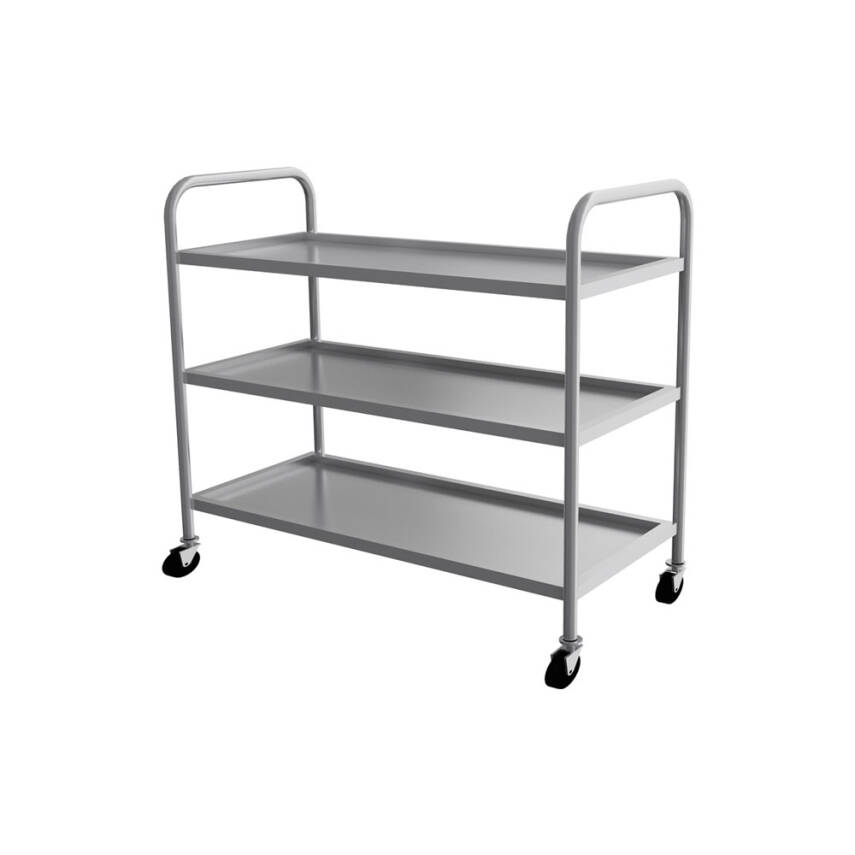 EMPERO Paslanmaz Servis Arabası 3 Katlı EMP.2.SV.03 - 1