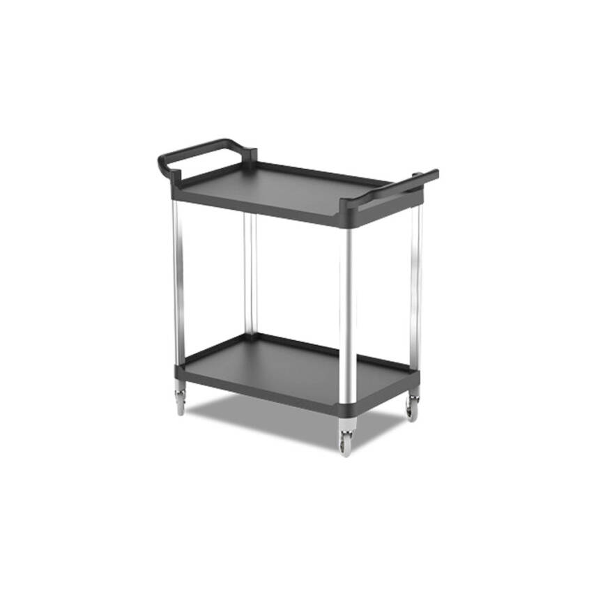 EMPERO Plastik Servis Arabası 2 Katlı EMP.PSV.02  - 1