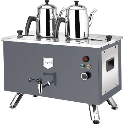 EP02(L) Çift cidarlı 2 demlikli  elek  