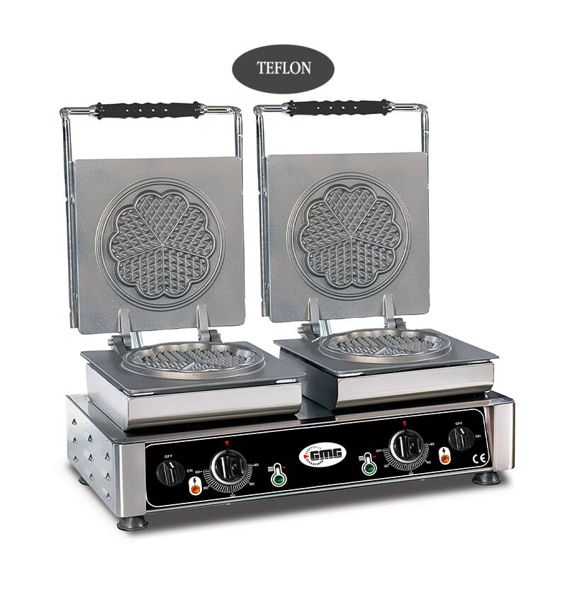 GMG OVEN  Waffle Makineleri Değiştirilebilir Plakalı  WE 21 S - 1