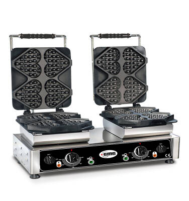 GMG OVEN Waffle Makineleri Değiştirilebilir Plakalı  WE 24