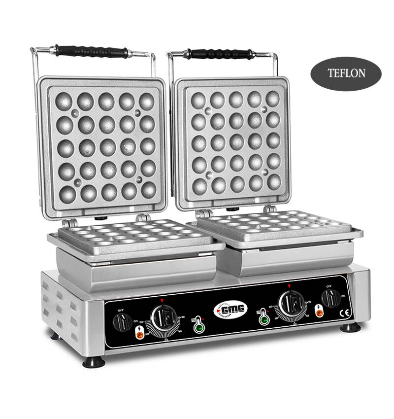 GMG OVEN  Waffle Makineleri Değiştirilebilir Plakalı  WE 27 D - 1
