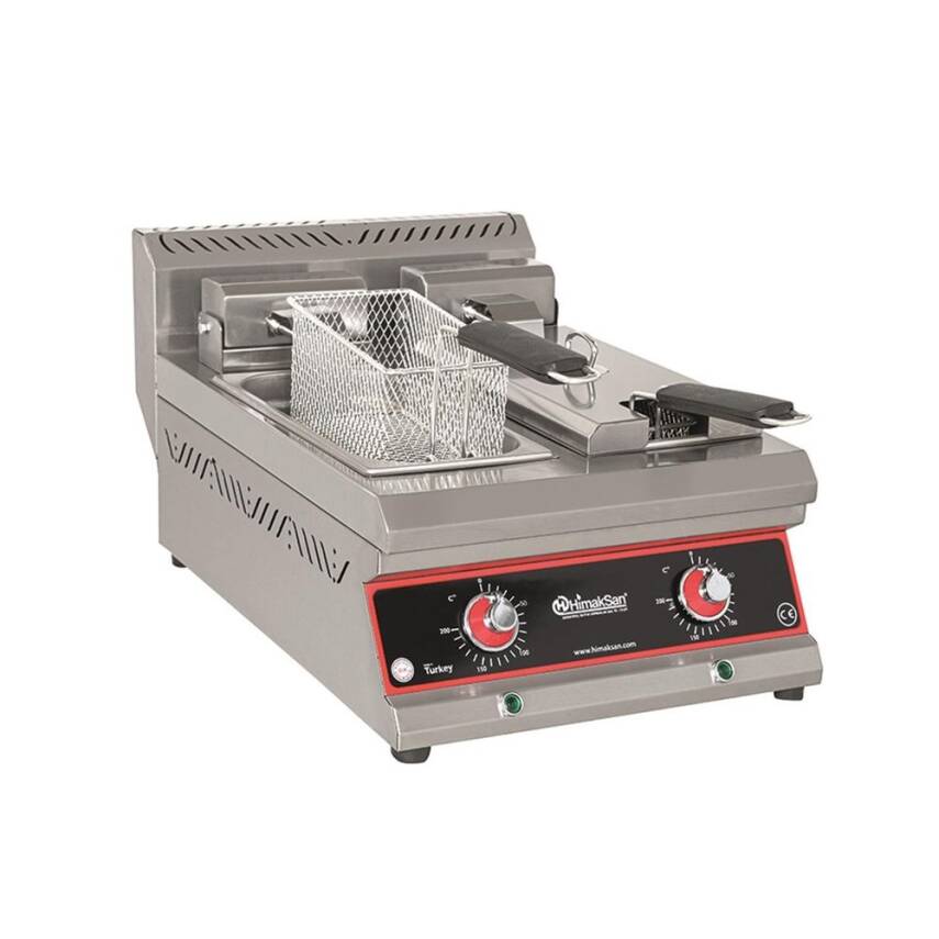  Himaksan SFE 3 3+3 Lt Elektrikli Snack Fritöz 220 v 50 hz  - 1