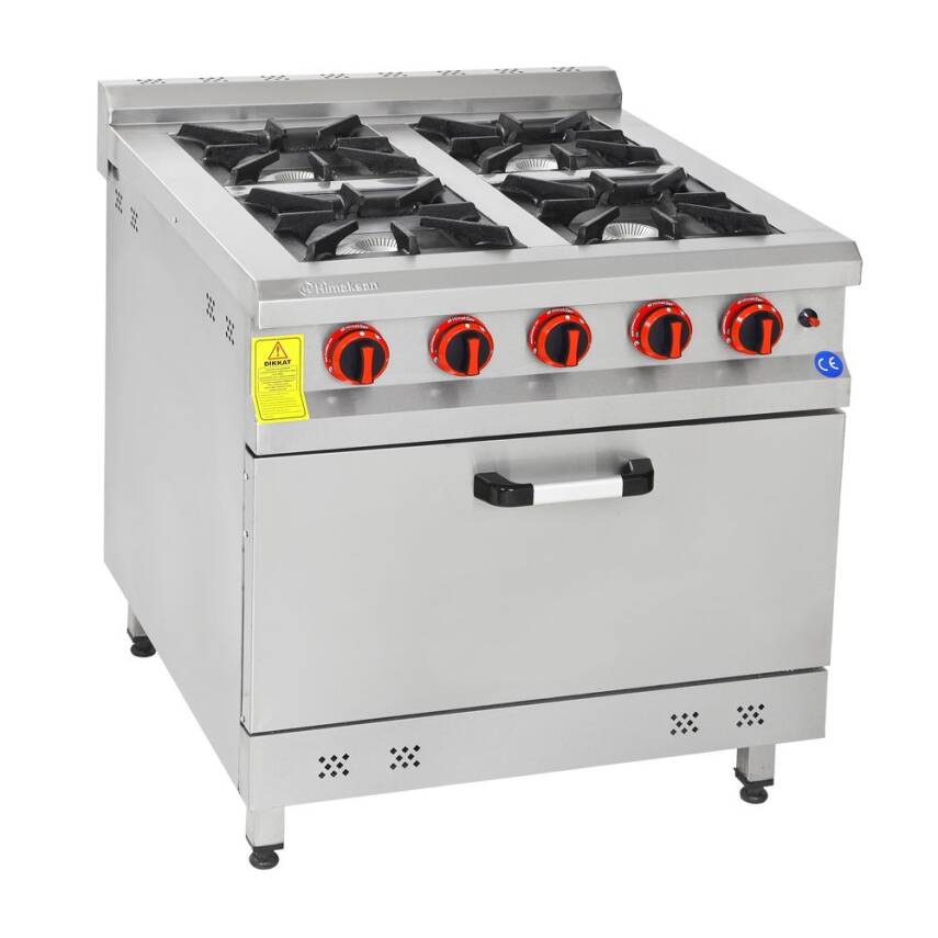  HMK-FOG  873 GAZLI KUZİNE 4+1 FIRIN 80*70*85 - 1