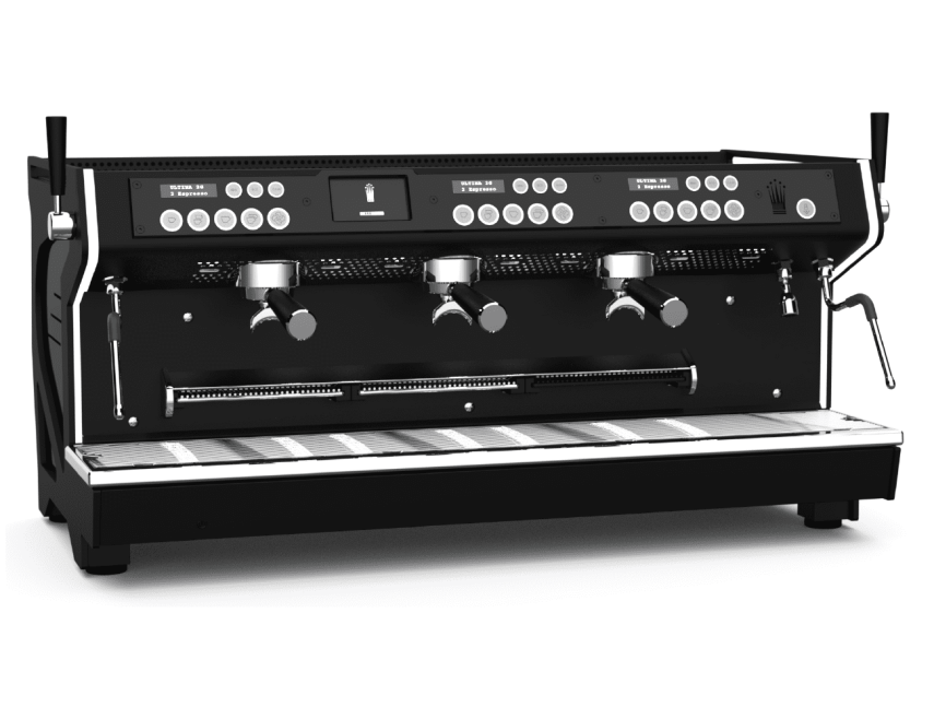 MC ULTIMA 3 GRUPLU DOZAJ AYARLI ESPRESSO MAKİNESİ Otomatik Buhar Çubuğu (Power Steam)  dahil versiyon - 1