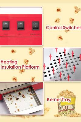 MISIR PATLATMA POPCORN MAKİNASI TİCARİ TİP MISIR PATLAMA - 2