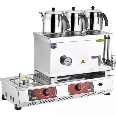 N13(E) 55 Model 3 Demlikli Gazlı (CE) + Elektrikli Çay Ocağı 34 lt