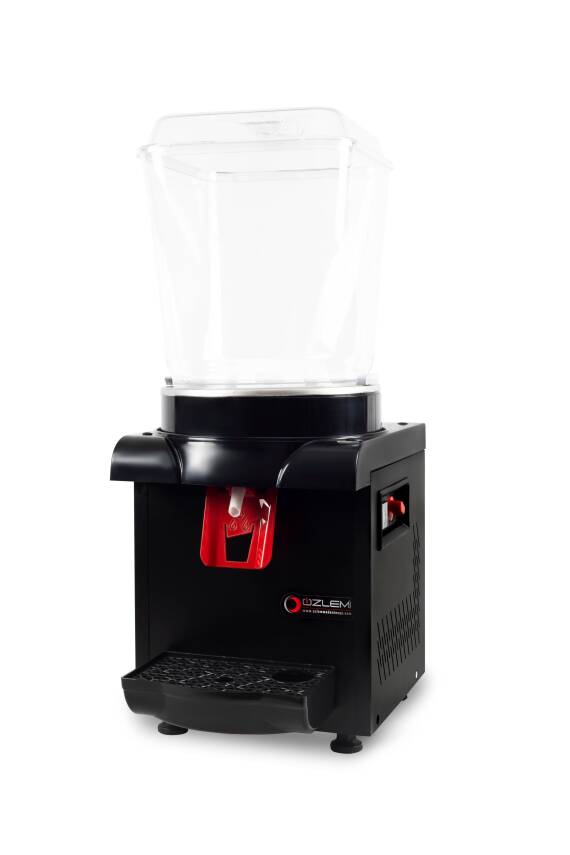 Özlem 10 Lt. Limonata Ayran Makinesi Manuel, Siyah - 1