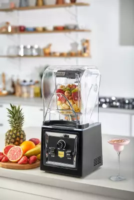 Remta BB02 Bar Blender Pro 2 Lt 1500 W Siyah Sessiz Bar Blender - 2