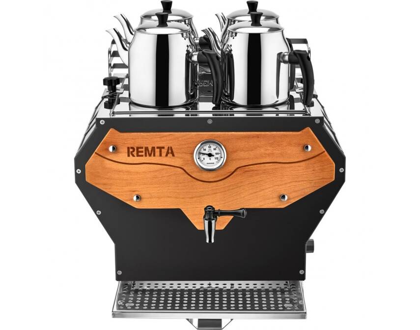 REMTA DE24 PRO SERİSİ 4 DEMLİKLİ JUMBO ÇAY MAKİNESİ 32 LT. - 2