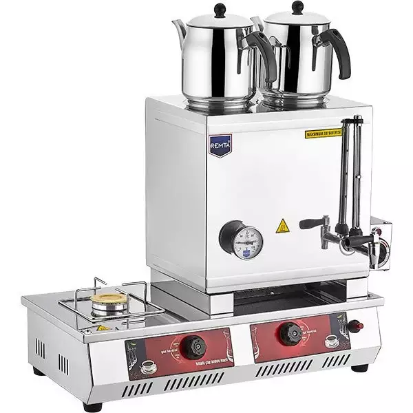Remta N11E 30 Model 2 Demlikli Çay Ocağı, 24 L, Gazlı+Elektrikli - 1