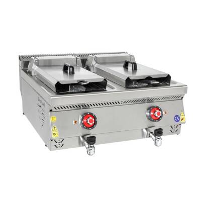 SFE 873 Set Üstü 12+12 Litre Elektrikli Fritöz 80*70**30