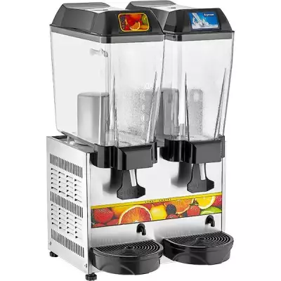 ST13 Çiftli Şerbet+Ayran Soğutucu 20+20 lt