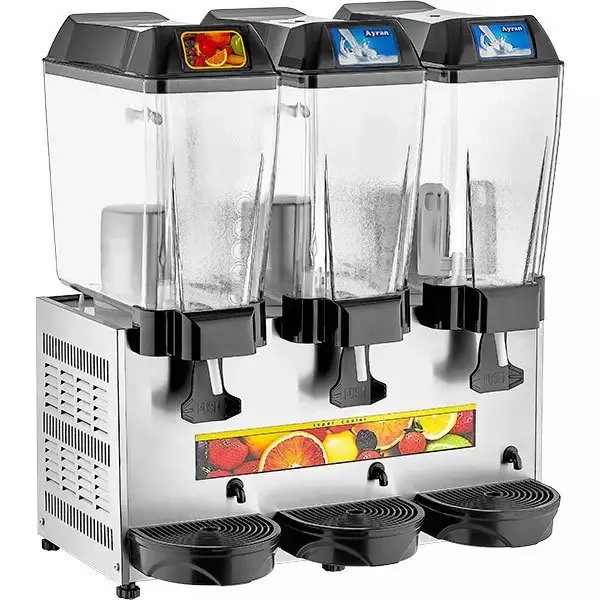 ST19 Üçlü Şerbet+Ayran+Ayran Soğutucu 20+20+20 lt - 1