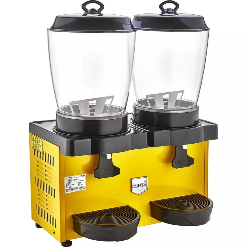 ST35 Royal Mini Çiftli Şerbet ve Ayran Soğutucu 11+11 lt - ST35 - 1