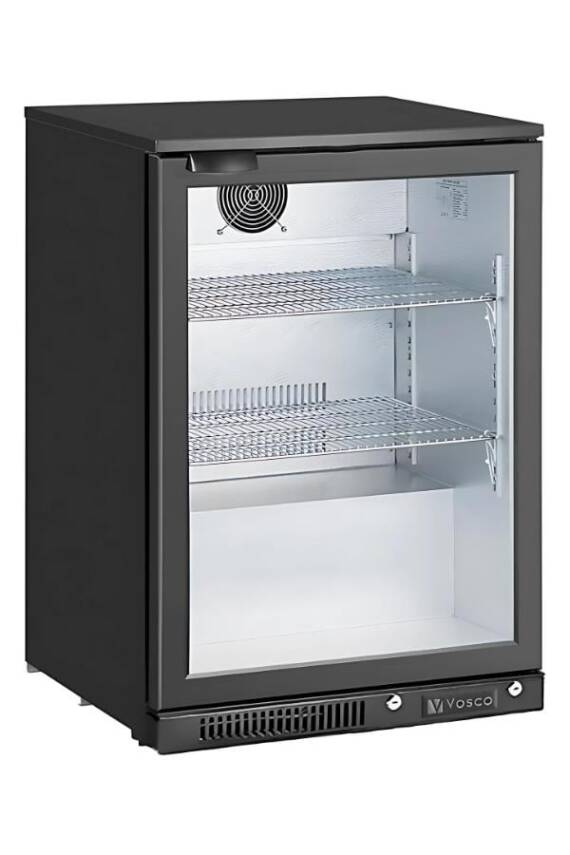 VBBC-150S  Vosco Bar Altı Şişe Soğutucusu Tek Kapak (Siyah)  - 1