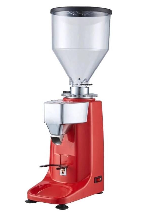 VKD-25 Dozaj Ayarlı Yarı  Otomatik Kahve Değirmeni  (KIRMIZI ) - 1