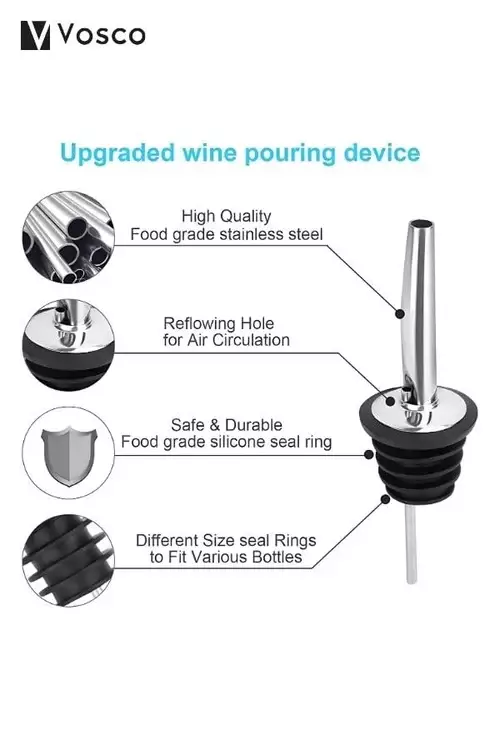 Vosco 6 Parça Avantajlı Kokteyl Set Boston Shaker (750ml) - 3