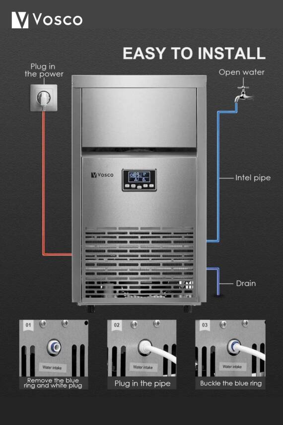 VOSCO  65  KG  BUZ  MAKİNESİ - 2