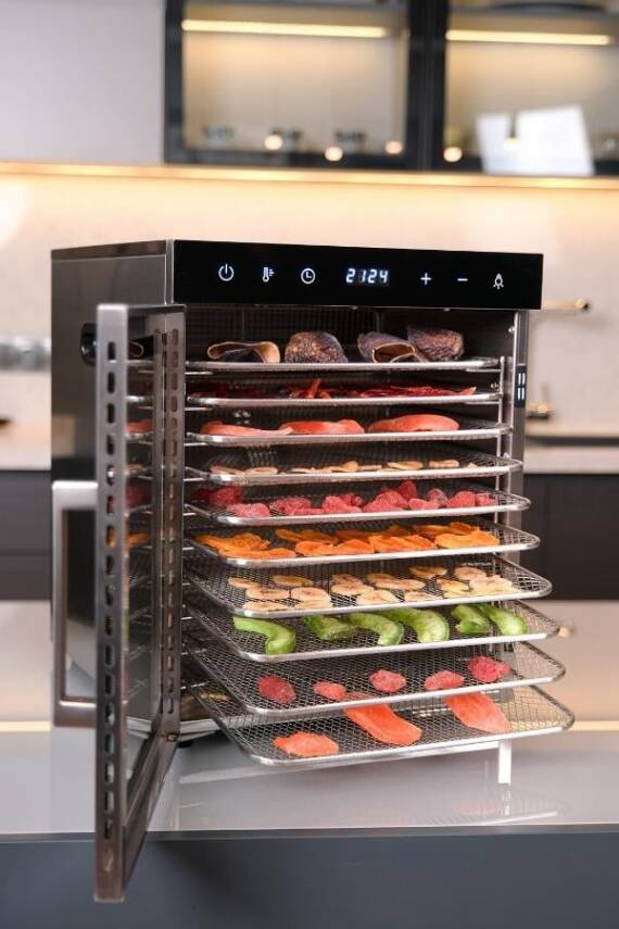 VSS-10H Vosco Meyve Kurutma Makinesi 10 Tepsili 800W - 1